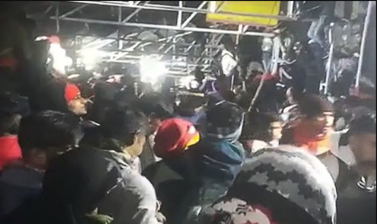12 People Dead, 17 Other Injured In New Year's Eve Stampede At A Shrine In India