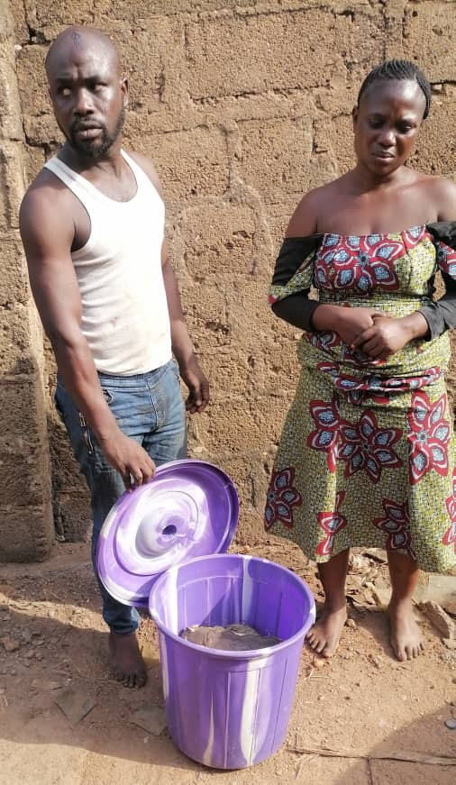 Police Arrest Couple With Human Parts In Ogun (Photos)