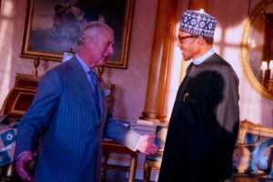 President Buhari Meets With King Charles At Buckingham Palace (Photos)
