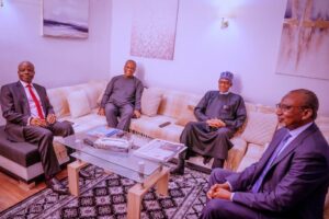 President Buhari Meets With King Charles At Buckingham Palace (Photos)
