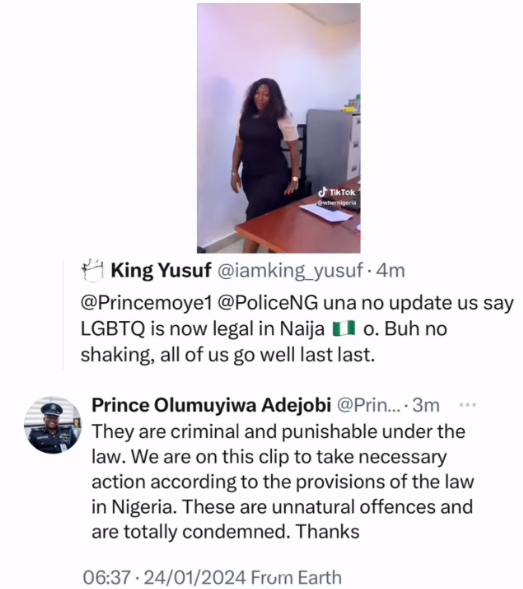 Police To Go After Nigerian LGBTQ Members Who Revealed Their Sexuality In New Video